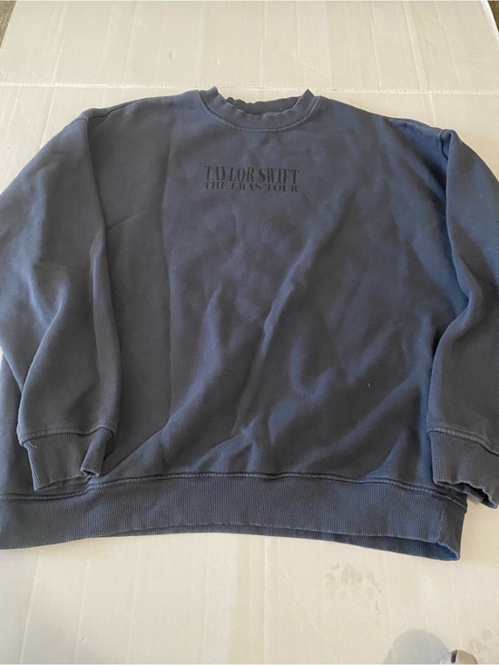 Taylor Swift Tops - Taylor Swift The Eras Tour Men's Navy Crewneck Sweatshirt Medium